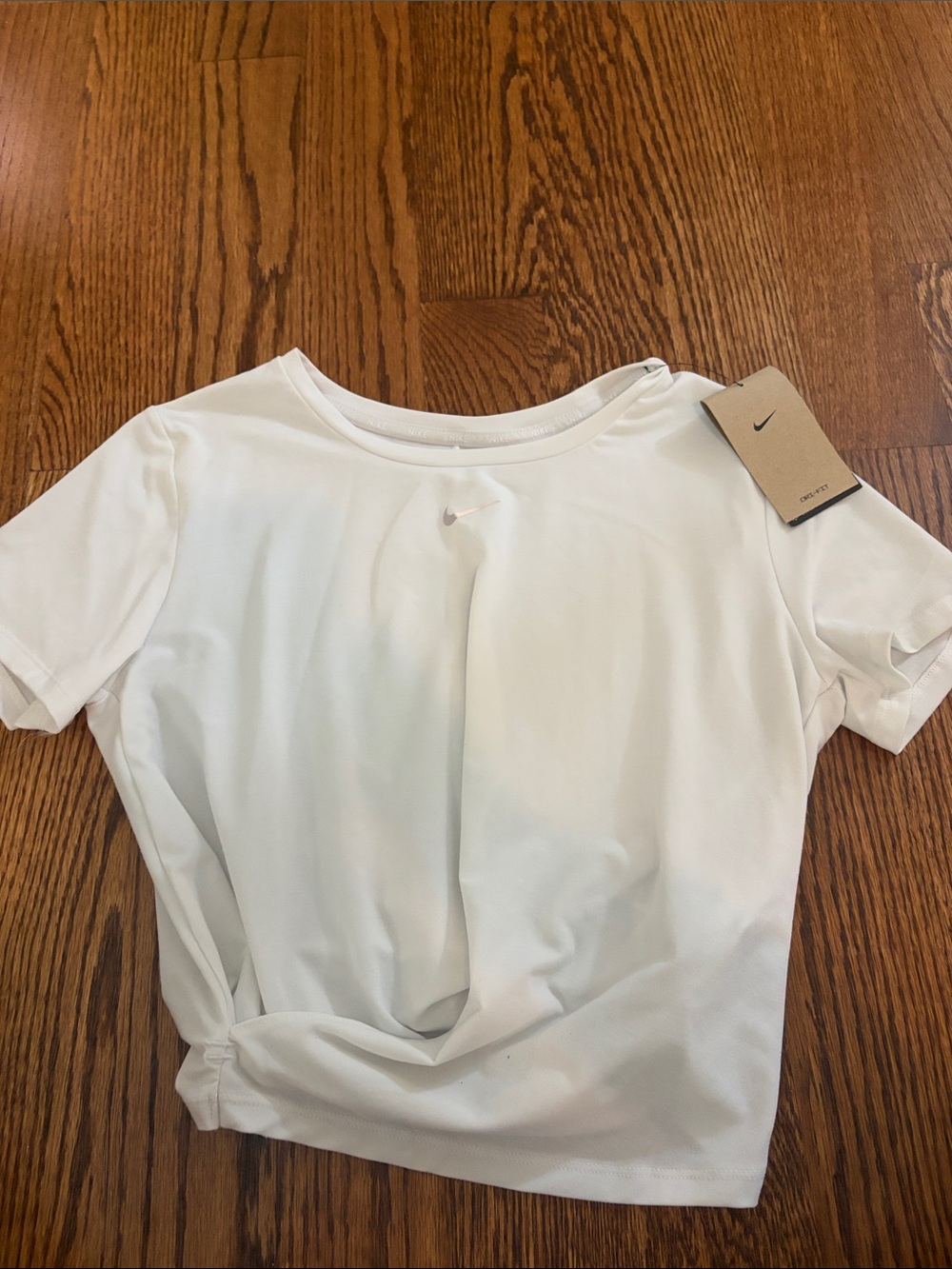 Nike White Women's Short-Sleeve Crew Tee